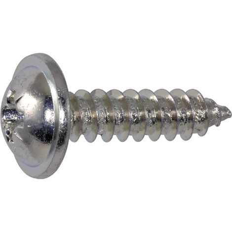 DIN968C 4.2x 13 Phillips Kreuzschlitz verzinkt Blechschraube mit Bund