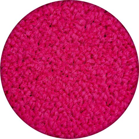 Teppich rund ETON rosa pink rund 100 cm