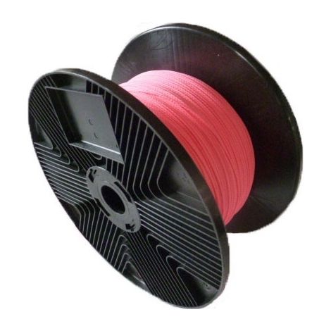 Drisse polypropylène fluo anti-UV - 1.5 mm - rose fluo - bobine de 1000 m - CORDERIES TOURNONAISES