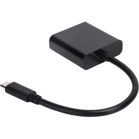 Adaptateur USB-C vers VGA 10Gbps, Câble Vidéo 1080P USB 3.1 avec Connecteur Femelle 15 Broches (1/5)