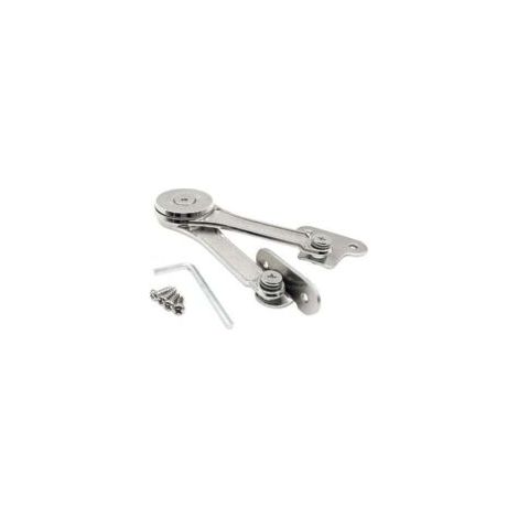 Houhence – Bisagras estándar para muebles – Aleación de zinc – Carga máxima 18,1 kg – Fácil instalación – Para armarios y baúles de juguetes – Crezuo
