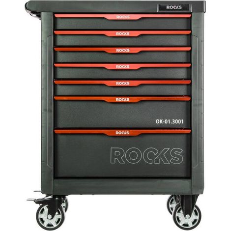 Carrello / Armadio da officina ultra resistente ROOKS Garage Steel (OK01.3001)
