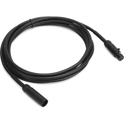 Câble de connexion audio mini XLR 3 broches mâle vers femelle pour caméscope, appareil photo reflex numérique, interface microphone, 2 m (1/5)