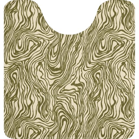 ALFOMBRILLA PARA EL VÁTER Abstracto - Mármol - Verde 55x60 cm