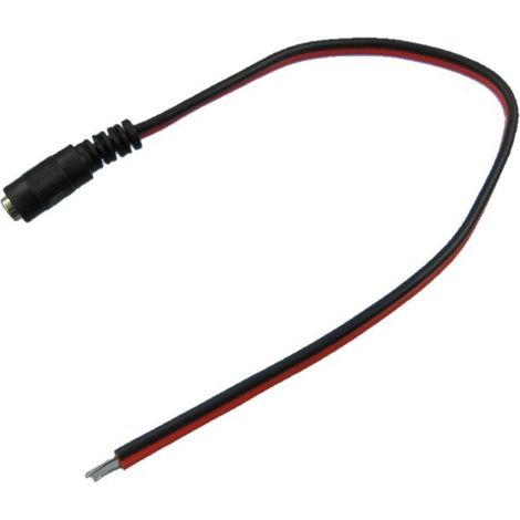Latiguillo de alimentación con conector hembra 30 cm