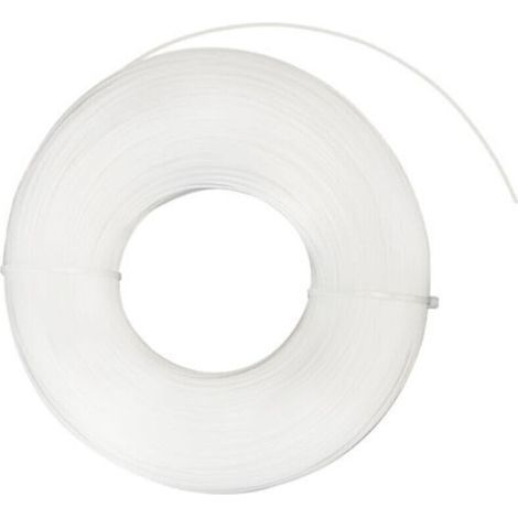 Corde Ronde Blanche en Nylon pour Tondeuse 1.6mm x 175m - Fil de Coupe Durable pour Têtes de Tonte - Idéal pour le Jardinage et l'Entretien des Pelouses - (1/5)