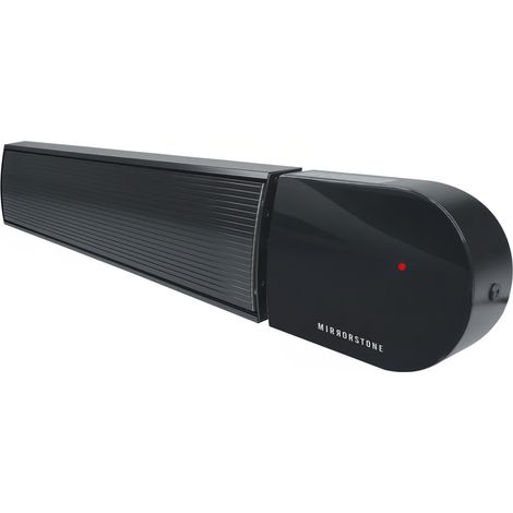 Mirrorstone 3000W Ionis Far Infrared Bar Heater Black ,Wall and Ceiling Mounted (1/4)