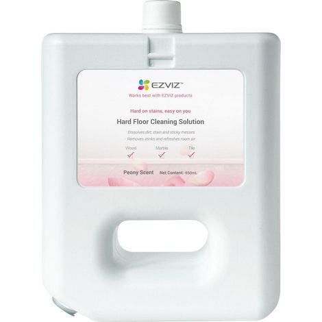 Ezviz – Solution nettoyante pour carrelage, marbre, bois et stratifié – Parfum pivoine – pH 6-8 pour surfaces sensibles – 650 ml