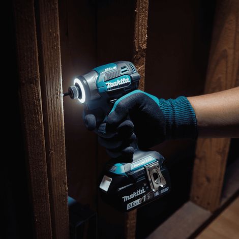 Makita – Visseuse à chocs 18V DTD173RTJ – 5Ah Li-Ion – 180Nm – Moteur Brushless – Technologie XPT pour protection optimale — vue 2