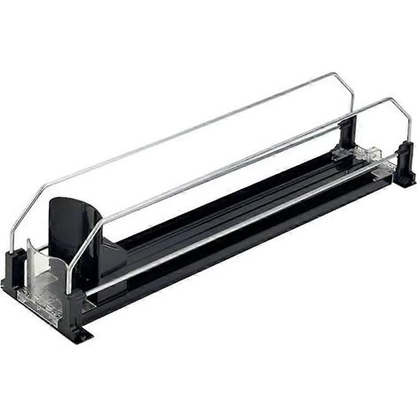 Distributeur de boissons automatique à poussoir coulissant pour canettes de soda et bouteilles de bière, organisateur de boissons, porte-gobelets pour réfrigérateur A (1/5)