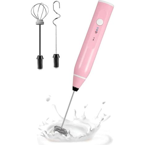 Electric Handheld Milk Frother with USB Power Supply Mixer