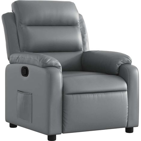 Maison Exclusive - Relaxsessel Grau Kunstleder