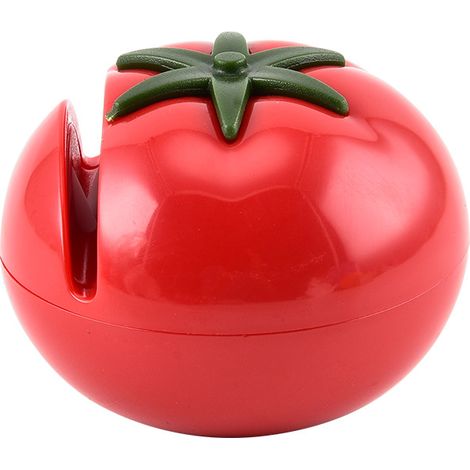 Juego de afiladores de cuchillos para tomates, 2 piezas, tamaño ideal, base antideslizante, duradero y eficaz, fácil y seguro de usar  cocinas, talleres (1/4)