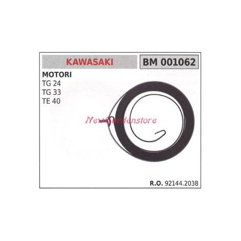 Muelle de arranque KAWASAKI para desbrozadora TG 24 33 TE 40 001062