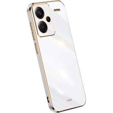 Funda para Xiaomi Redmi Note 13 Pro+, Glamour CamShield, blanca (1/2)