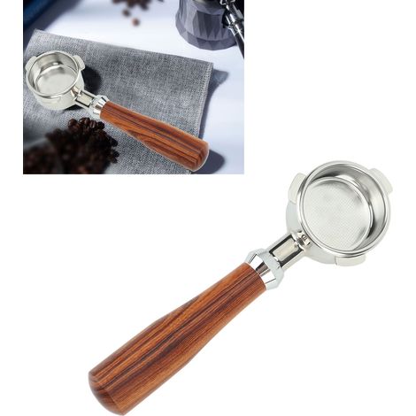 Breville Platinum Series 8 Universal 870/880 Kaffeemaschine, 54 mm Edelstahl, bodenlose Portionsgröße, klassische Rosenholzfarbe. (1/5)