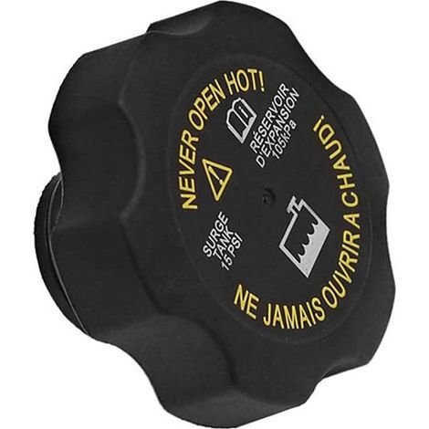 Available in two colors: Black Material: Plastic Coolant expansion tank cap, radiator fuel tank cap. (1/5)