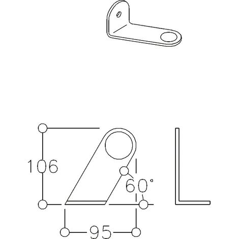 Poignée inox 316 diam. 32mm