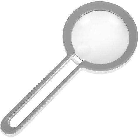 Loupe lenticulaire double 10X et 5X, grand diamètre, pour la lecture, l'inspection et les réparations (1/5)