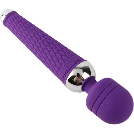 Masseur personnel portable pour la relaxation musculaire, sans fil, rechargeable, silencieux et étanche, baguette vibrante (1/5)