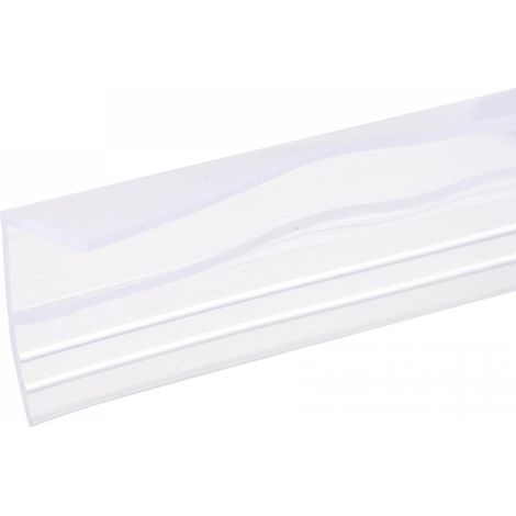 Joint d'étanchéité latéral de type F pour porte douche sans cadre 177,17" (450 cm) en verre 3/8" (10