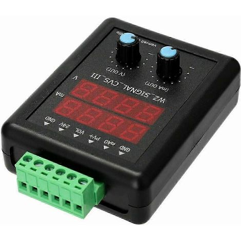 Einstellbarer 4–20-mA-Signalgenerator, 24-V-Strom- und Spannungstransmitter-Kalibrator, 0–10-V-Konstantstrom-JXLGV (1/5)