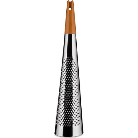 Alessi Todo Grattugia per Formaggio, Legno, Argento (1/5)