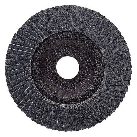 Disco lamellare BOSCH BEST FOR METAL con superficie arrotondata Ø125 Grana 80 - 2608606924