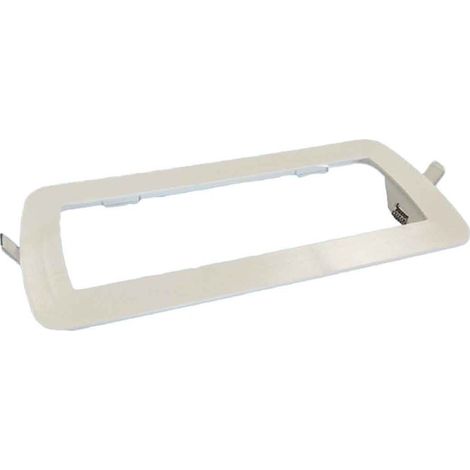 Cornice da Incasso per Lampada PCE 24.3x8.4cm Colore Bianco