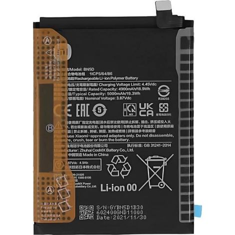Batterie - XIAOMI - BN5D - 5000mAh - Interne - Compatible Redmi Note 11 4G et Note 11S 4G (1/4)