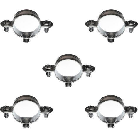 Sachet de 5 colliers simple métallique pour tube Ø32 - Ram (1/2)