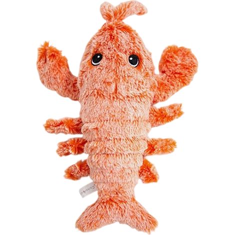 Jouet Poisson Interactif Pour Chat - Jouet Électrique À Mouvement Détecté - Avec Sachet D'herbe À Chat Intégré - Peluche Lavable En Coton Naturel - 3 Vitesses - Rechargeable Par USB - 1 Pièce (1/5)