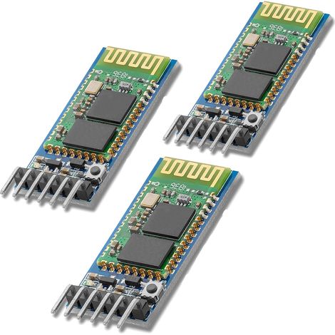 Lot de 3 modules Bluetooth 05 émetteur-récepteur RF sans fil série TTL Compatible avec Arduino et Raspberry Pi (1/5)