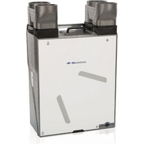 Itho Daalderop HRU unité de ventilation avec récupération de chaleur 200 200m3/h HRU ECO 200 E RFT + prise Euro