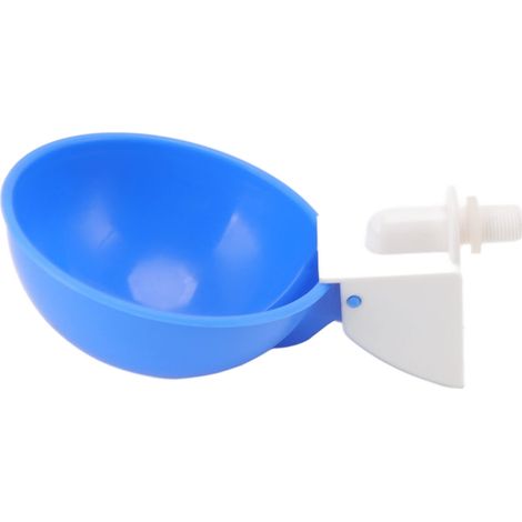 Abbeveratoio automatico per pollame – filettatura maschio G1/8 – antiruggine – quaglie – blu