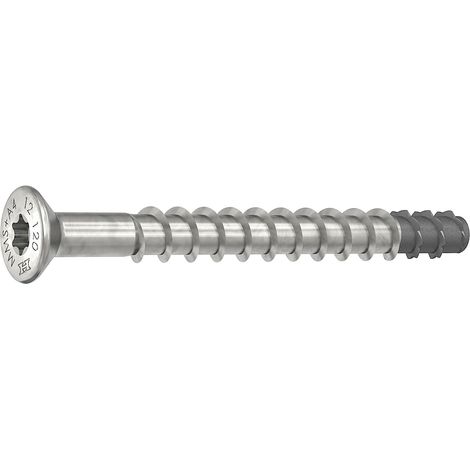 Heco-MM plus Betonschrauben mit Senkkopf 7,5x95 Multi-Monti Schraubanker, Edelstahl A4 - 50 Stück (1/5)