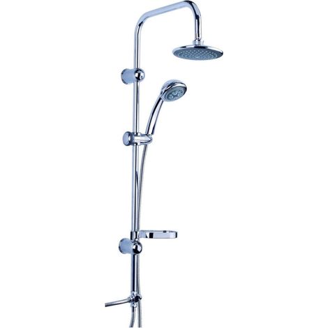 Astuce Ascendante Chromate Colonne Douche Souffle Fixe Douche Saturne 9003 -2 -