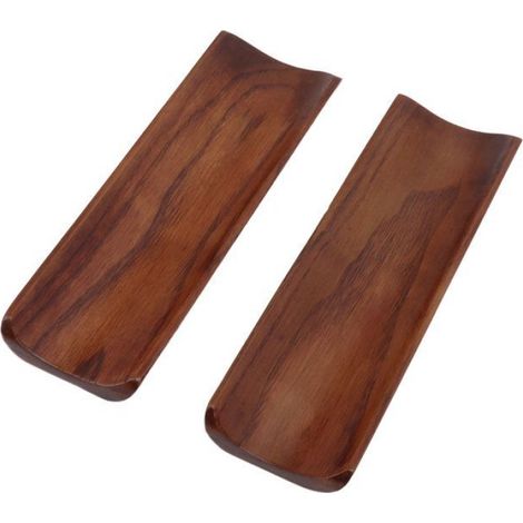 plat à sushi Assiette à Sushi longue rectangulaire en bois, plateau de service de Style japonais 7,2x2,1 pouces table set (1/4)