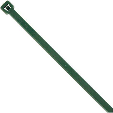 Fascetta nylon PA66 3,6x140 mm. verde 100 pz