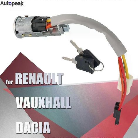 Interrupteurs d'allumage compatibles avec les modèles Trafic Clio, Vauxhall Vivaro, Primstar, Interstar Logan et Sandero 2004-2015. (1/5)