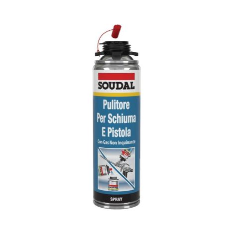 Pulitore per schiuma soudal 500 ml (1/4)