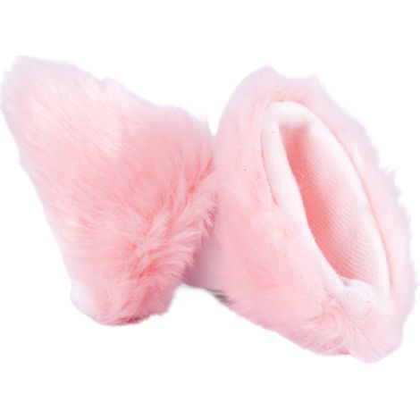 2 Pièces Oreilles de Chat en Peluche pour Casque - Accessoire Mignon pour Casque de Ski, Moto et Snowboard (1/5)
