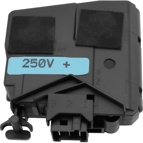 Türschloss für Samsung Waschmaschine DC34-00026A WD90J6410AW Schwarz