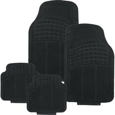 JEU DE 4 TAPIS CAOUTCHOUC CARPOINT ALLROAD