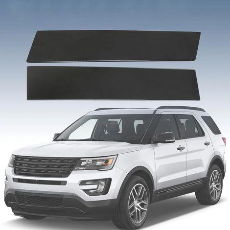 7820555-bb is a pair of B-pillar glass trim strips suitable for 2011-2016 Ford Explorers. (926-449bb) (1/3)