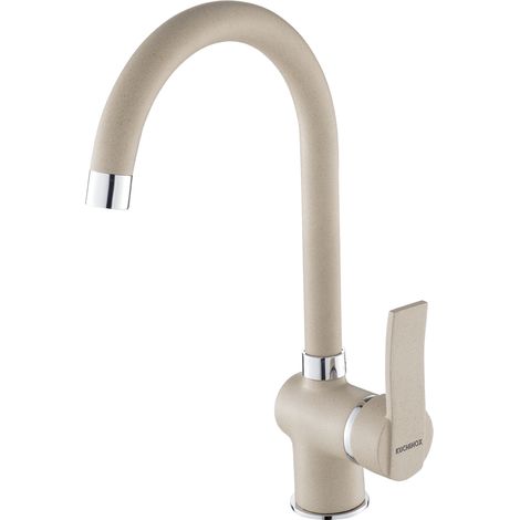Rubinetto da cucina in Madeira beige