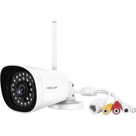 Cámara IP - FOSCAM - G4P - FHD 2MP - Visión nocturna IR - Exterior