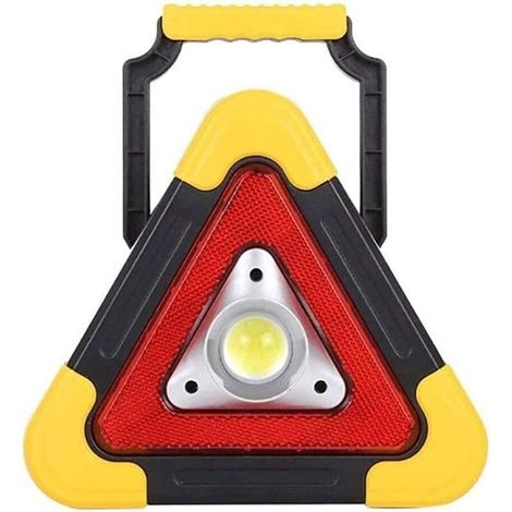 Projecteur LED, Lampe de travail, Projecteur rechargeable, Projecteur d'extérieur pour camping avec port USB, Étanche, pour la réparation automobile (1/5)