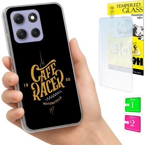 Funda para Motorola Moto G86 Power, carcasa trasera con foto y cristal 9H. (1/5)