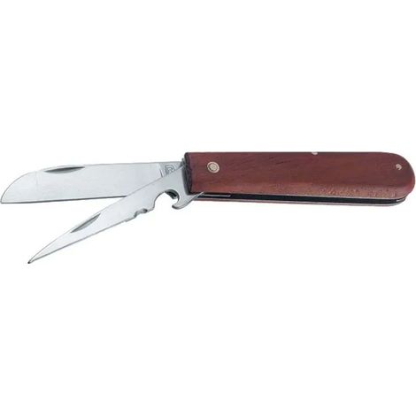 Couteau d'installation Modeco mn-63-053 pliable manche bois